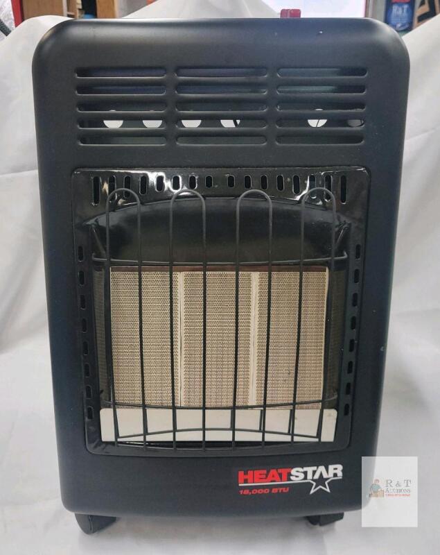 Heatstar HS18CH 18,000 BTU Portable Propane Gas Heater with Multiple Heat Settings