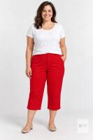 NEW Gloria Vanderbilt Amanda Capri Pants 16P Petite Coral Classic Rise Slimming Cotton Spandex Egypt