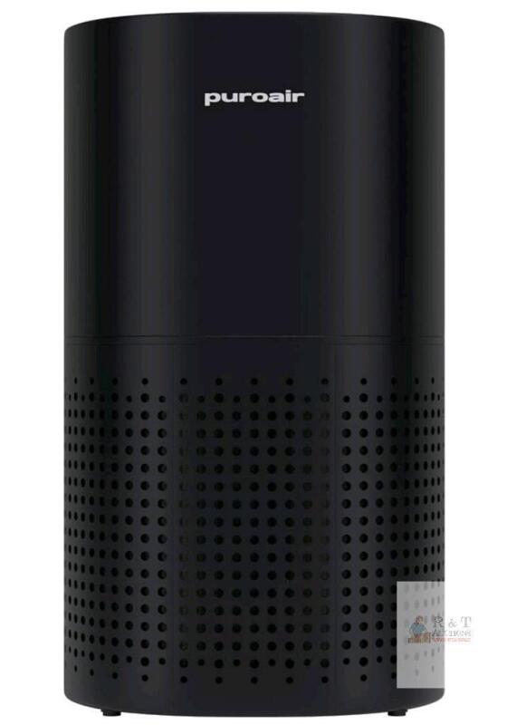 PuroAir 240 Air Purifier, HEPA 14, 1000 Sq Ft Coverage, 368 CFM CADR, Touch Panel, Black,