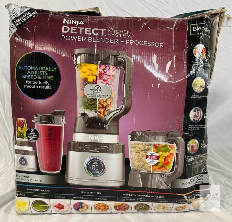 Ninja Detect Kitchen System Power Blender + Processor Set (Used)