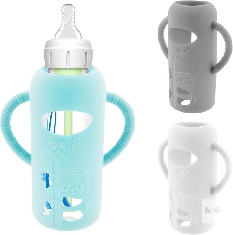 New 3Pcs Baby Bottle Sleeves with Handle