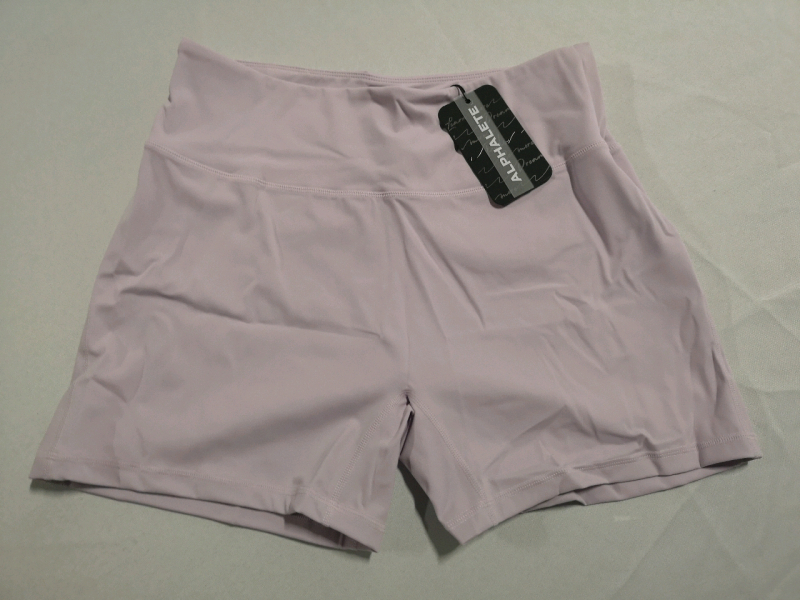 New ALPHALETE Women's 3XL Pulse Surge Short (Lavender)