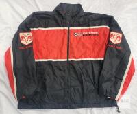 Racing Champions Apparel Dodge Motorsports Jacket, Medium, Red/Black/White, Official NASCAR