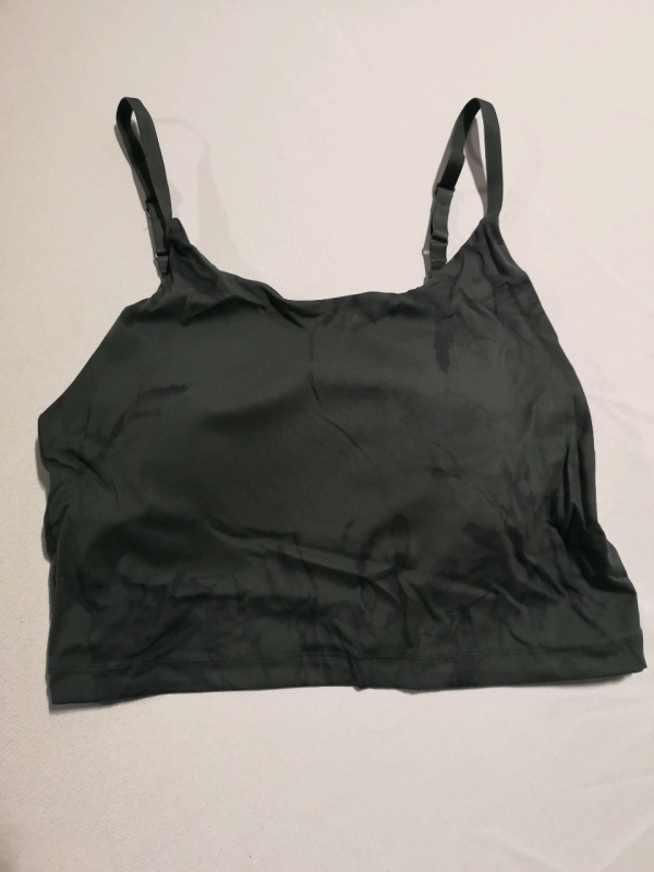 New ALPHALETE Women's sz 3XL Alphalux Force Crop (Stained Storm Grey)