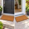 2 Blank Doormat Coir 30x17 Inch for Screen Printing, Blank Door Mat for Crafts, Plain Welcome Mat for Small Biz