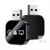 New 3 In1 Wireless Carplay Adapter Smart Carplay Airplay Android Auto USB Dongle Wired Carplay to Wireless Plug and Play A,1 * Wireless Carplay,Black