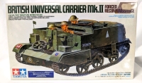 Vintage Sealed TAMIYA British Universal Carrier Mk. II Forced Reconnaissance 1/35 Scale Military Miniatures Series No. 249 Model Kit.