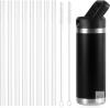 New SAVITA 8pcs Straws Set for Water Bottle Including 2pcs Cleaning Brushes (BOTTLE NOT INLC)