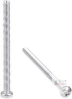 New uxcell M3x40mm Machine Screws Pan Phillips Cross Head Screw 304 Stainless Steel Fasteners Bolts 30Pcs