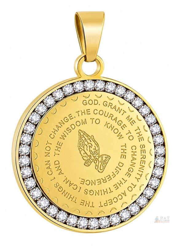 New Serenity Prayer Pendant