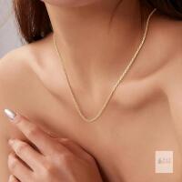 New 16+2 inch adjustable length choker necklace-non fading stainless steel with a premium gold plating