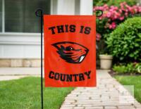 New 13"x18" This Is OSU Beavers Country Double Sided Garden Flag