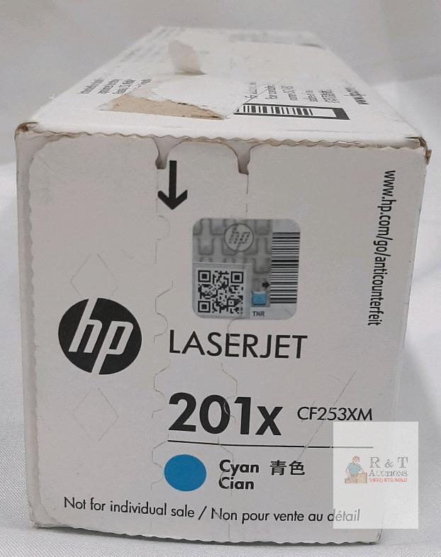 NEW HP 201X (CF253XM) Cyan High Yield Toner Cartridge, Compatible with HP Color LaserJet Pro M252/M274/M277 Series