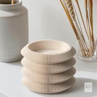 New LemonRoad 4 Pcs Cup Coasters, 3.5 Inch Plastic Boho Modern Coasters