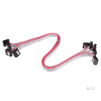 5 New uxcell IDC 8 Pins Connector Flat Ribbon Cable Female Connector Length 30cm 2mm Pitch,5pcs