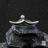2 New Boho Cartilage Helix Earring for Women Mandala Lotus Flower Hidden Helix Piercing Earrings Halloween Gothic Earrings - 2