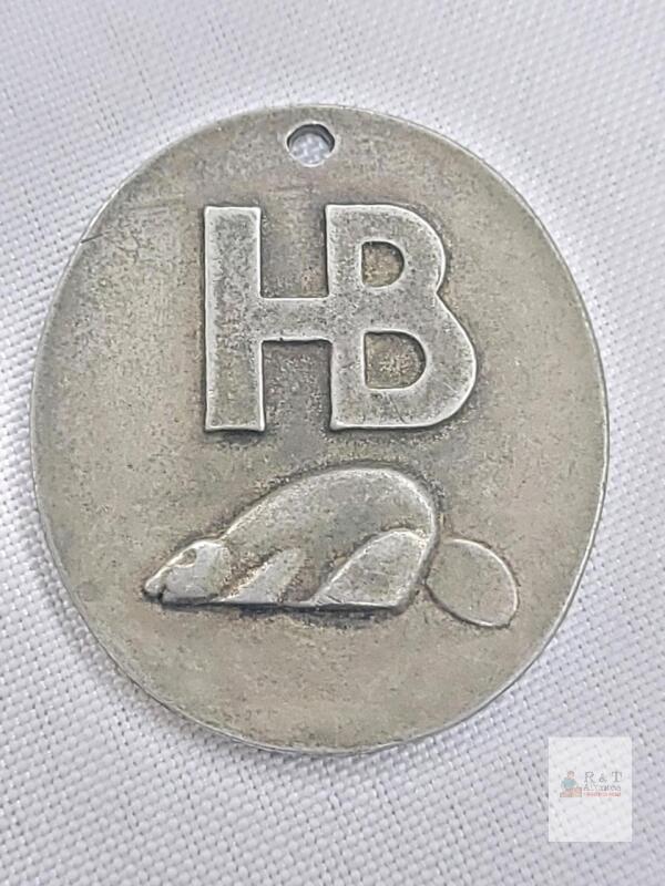 Vintage Commemorative Hudson's Bay Company Fur Trade Medallion / Token