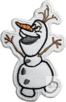 New Olaf Iron On Patch, Embroidered Applique (2x3 inches)