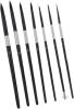 New 7Pcs Professional Liner Brush with Round Tip Wood Handle Soft Bristles Brush for Sketching Painting Art Illustrations Watercolor Painting Brushes