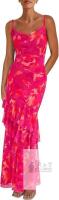 New Size Med PRETTYGARDEN Women's Boho Floral Tiered Maxi Dress