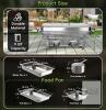 NEW Sifer BH-FX-J2 Chafing Dish Buffet Set - 2 Pack, 9 QT Stainless Steel with Multi-Size Pans - 2
