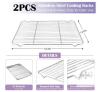 NEW E-far 20" x 14" Stainless Steel Baking Sheet & Rack Set &ndash; 2 Pans & 2 Racks - 3
