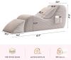 NEW Kinfolk Modular Chaise Lounge Chair, 68.9" x 20.1" x 27.6", 380 lb Capacity, - 2