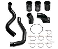 NEW SPELAB Turbo Intercooler Pipe Kit Black, Fits 2003-2007 Ford F250-F550 6.0L Powerstroke, Intake Elbow