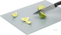 New GoodCook 12 in. x 15 in. Silver Tempered Glass Cutting Board - 1 Each