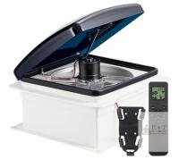 NEW 14"x14" 10-Speed 12V RV Roof Vent Fan with Remote Control and Rain Sensor