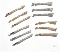 NEW 12-Piece Rhinestone Bobby Pin Set