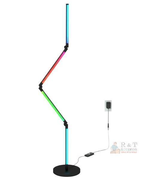 NEW Artika Fitch Smart RGB LED Gaming Floor Lamp, 4 Adjustable Segments, 1000 Lumens, App Control