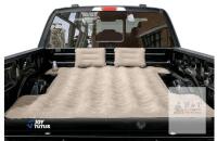 NEW JoyTutus Inflatable Truck Bed Air Mattress for 5.5-5.8 ft Beds, Beige, with 2 Pillows- 72 HR WARRANTY ON ANY LEAKS