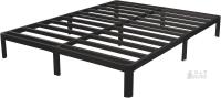 new Full Size Metal Bed Frame, Model XMCT-CA-YOW1, 2000 lbs Capacity, Black Finish