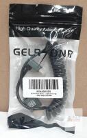 NEW GELRHONR Mini HDMI to HDMI Down Angle Coiled Adapter Cable, 1.6 to 7.9 ft, HDMI 1.4