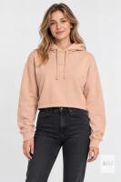 NEW Society Crop Hoodie Original Blush Pink, Size Small, Pullover, Long Sleeve, $64.99 MSRP, NWT