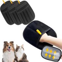 New 3 Pack Pet Hair Remover Glove, Reusable Electrostatic Pet Hair Removal Mitt,