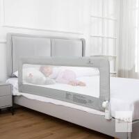 NEW ComfyBumpy 55.5" Toddler Bed Rail Guard, Swing Down, 40 lb Cap, Fits Twin/Full/Queen, Grey