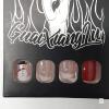 New 24 pcs Festive Press on Nails - 3