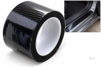 New Black Car Door Protection Tape, Carbon-Fibre Look &ndash; 2&Prime; &times; 197&Prime;