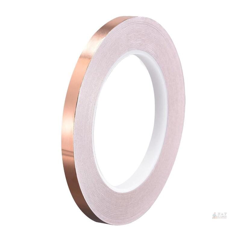 New Single-Sided Conductive Tape Copper Foil Tape Adhesive 8mm x 30m/98.4ft