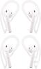 New ALXCD Replacement Earhooks Ear Loop for Airpod 1 & 2S, 2 Pair Over-Ear Soft Silicone Ear Hooks[Anti Slip][Anti Lost], Fit for Airpod 1 Airpod 2 Headphone (Clear)