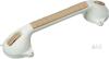 New 16" HealthSmart Suction Cup Grab Bar with Germ Protection, Sand