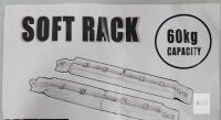 New - Soft Rack Vehicle Roof Padding , Pair . No Straps . Measures 44"&times;5.5"&times;3"