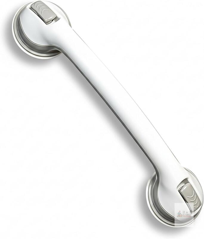 New Changing Lifestyles Safe-er-Grip 16" Bath & Shower Handle | 16-inch Safe-er-Grip suction cup grab bar
