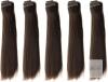 New 15CM Doll Hair Wigs, 5 Pcs High Temperature Silk Straight Wig Hair Extension Accessories for Doll Hair Making