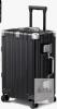 new Krute Zipperless 20" Carry-On PC Hardshell Suitcase, Aluminum Frame, TSA Lock, USB Port, Black - 2