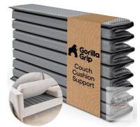 NEW Gorilla Grip Couch Cushion Support Board, 23"x19", Plywood Non-Slip, Gray, for Armchair Seats