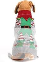New Size Med NACOCO Christmas Dog Sweater Ugly Elf Pet Jumper