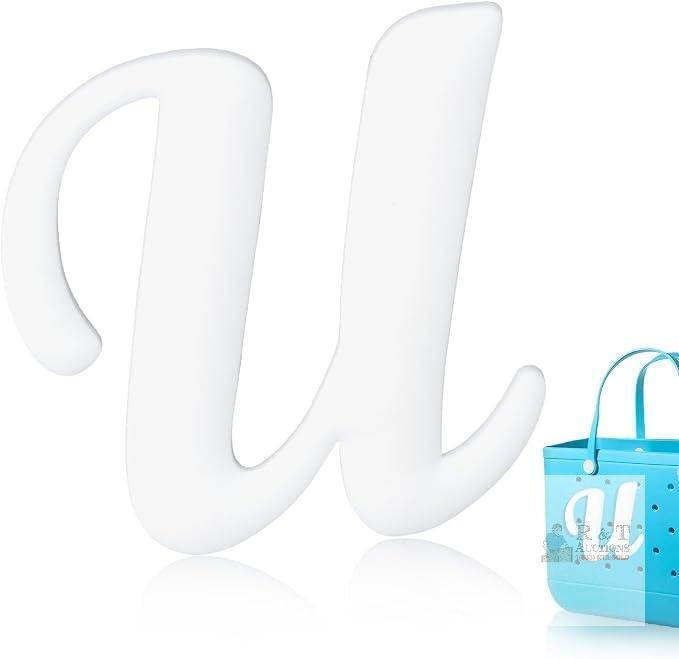 New "U" 4Pcs Hooks & Letter Charm